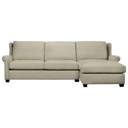 Sofa with Right Arm Facing Chaise